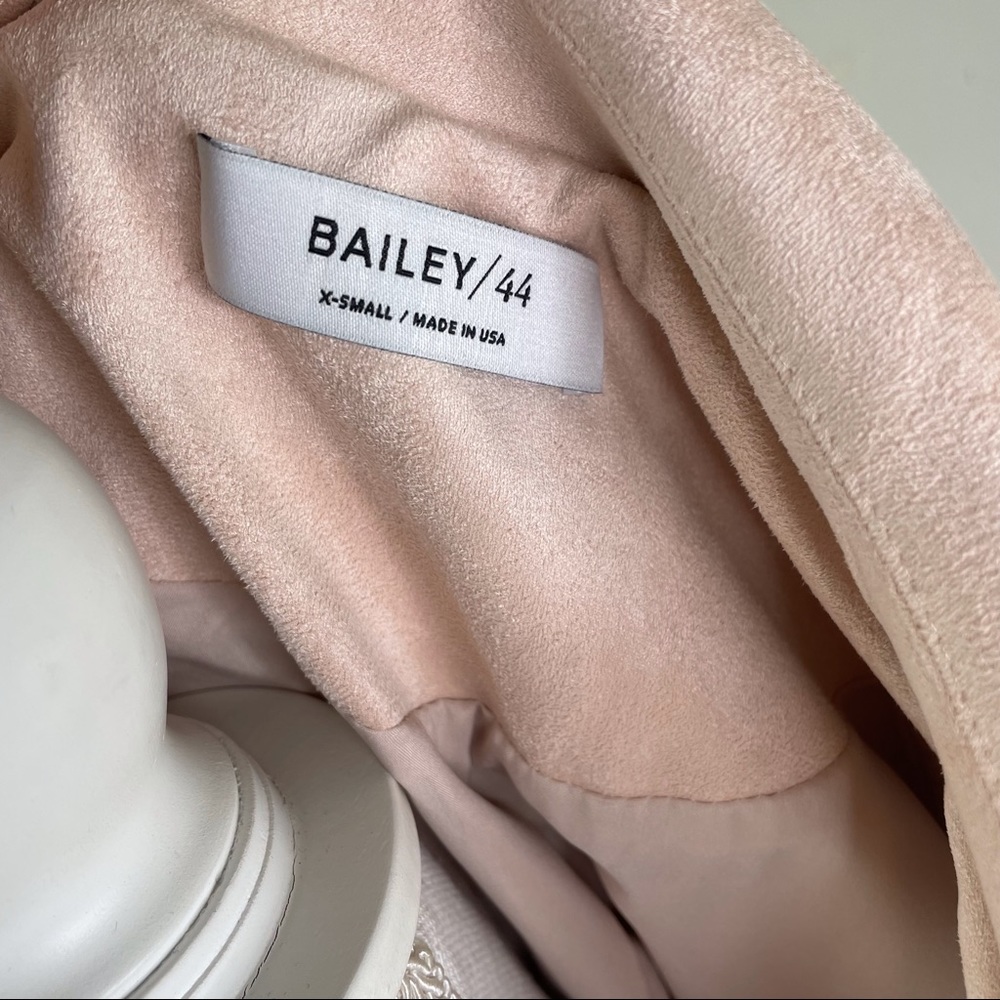 BAILEY 44 | Suede Sydney Vegan Pink Jacket - Picture 13 of 16